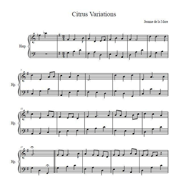 Citrus Variations - Digital Download