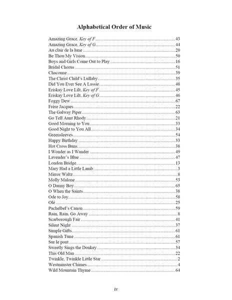 Folk Harp for Beginners