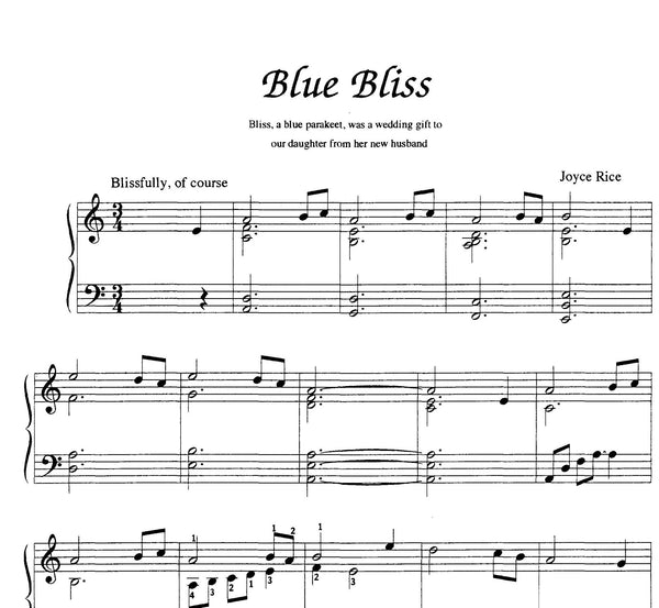 Blue Bliss - from Contemporary Collection Volume I