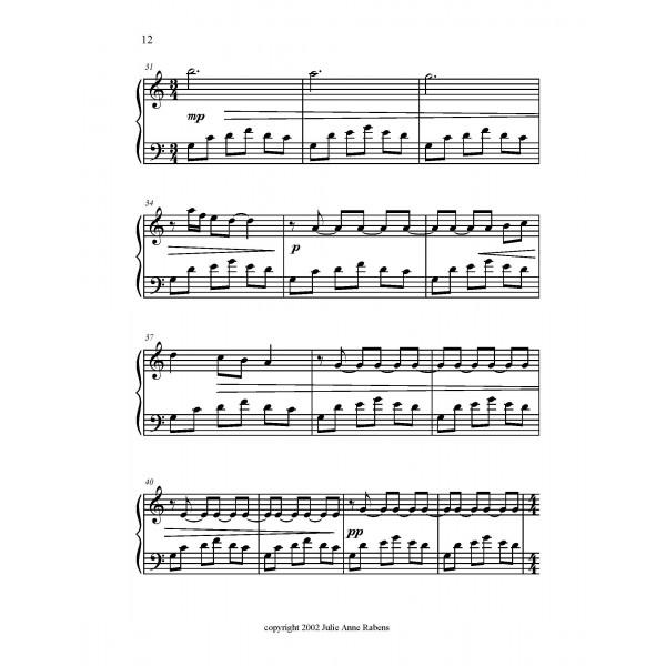 Seven Preludes for Lap Harp - Digital Download