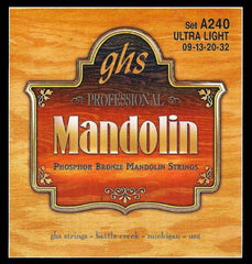 GHS Phosphor Bronze Mandolin - Loop End, Ultra Light
