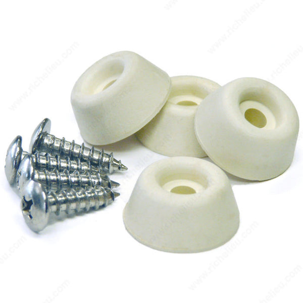 Screw-on Rubber Feet