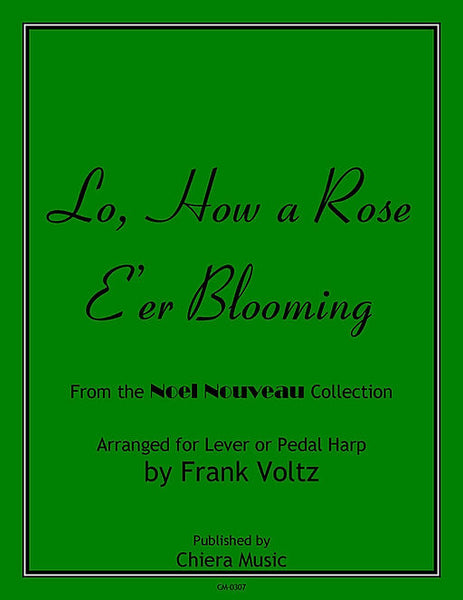 Lo, How a Rose, E'er Blooming - Digital Download