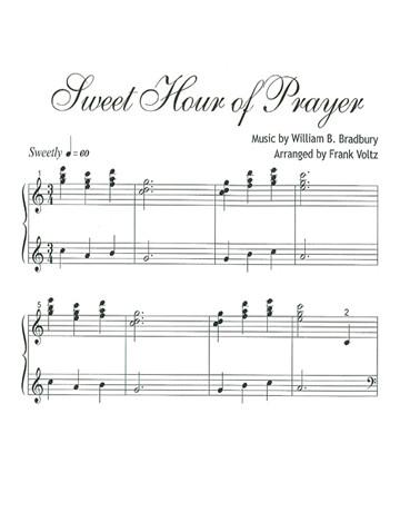 Sweet Hour of Prayer - Digital Download