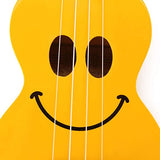 Smiley Face Sopranino Ukulele with Bag, Yellow