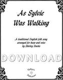 As Sylvie Was Walking - Digital Download