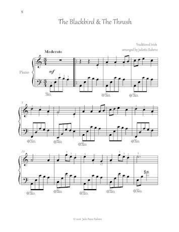 Blackbird Songs for Solo Piano - Digital Download