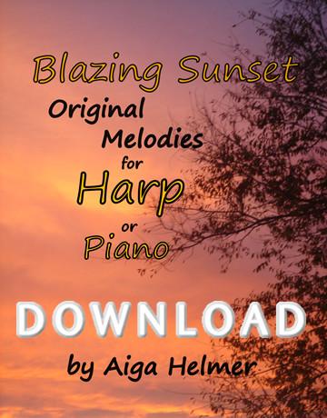 Blazing Sunset - Digital Download