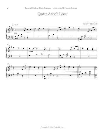 Bouquet for Lap Harp - Digital Download