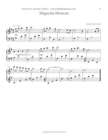 Bouquet for Lap Harp - Digital Download
