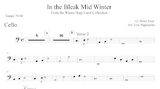 In The Bleak Mid Winter (Ensemble) - Digital Download