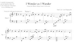 I Wonder As I Wander (Solo) - Digital Download