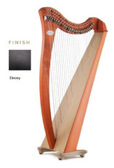 Juno 27 Lever Harp #32452 - Ebony