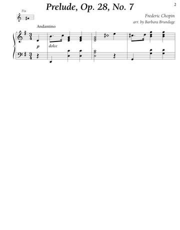 Prelude, Op. 28, No. 7 - Digital Download