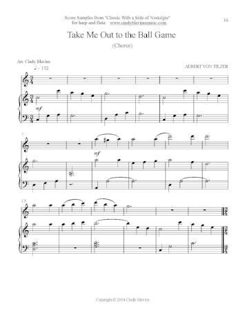 Classic With a Side of Nostalgia for Flute and Harp- Digital Download