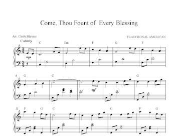 Come Thou Fount of Every Blessing - Digital Download