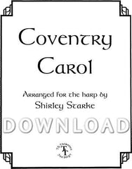 Coventry Carol - Digital Download