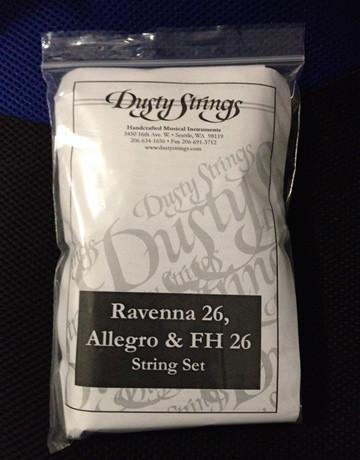 Full Set - Dusty Strings Ravenna 26, Allegro & FH26