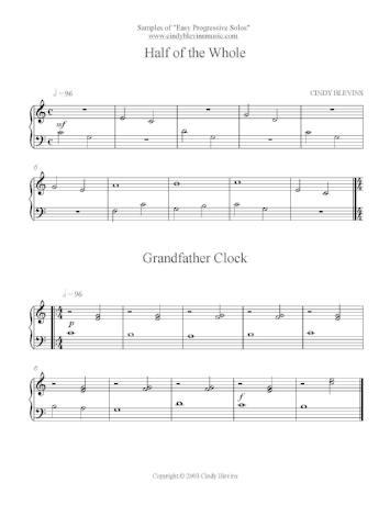 Easy Progressive Solos