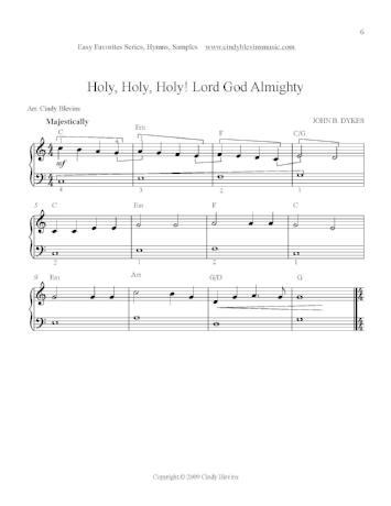 Easy Favorites for Harp Vol. 1, Hymns - Digital Download