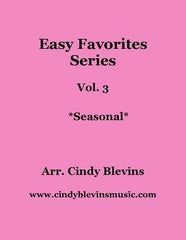 Easy Favorites for Harp Vol. 3, Seasonal - Digital Download