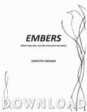 Embers - Digital Download