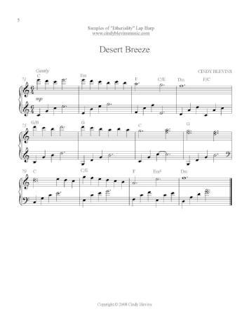 Etheriality for Lap Harp - Digital Download