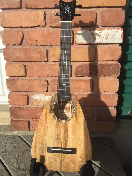 Spalted Mango Tiny Tenor Ukulele - Gently Used