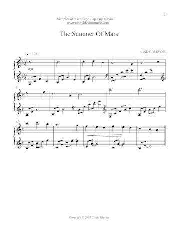 Gentility for Lap Harp - Digital Download