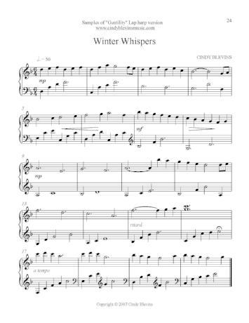 Gentility for Lap Harp - Digital Download