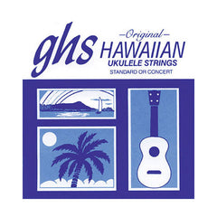 GHS Hawaiian Ukulele Black Nylon Strings