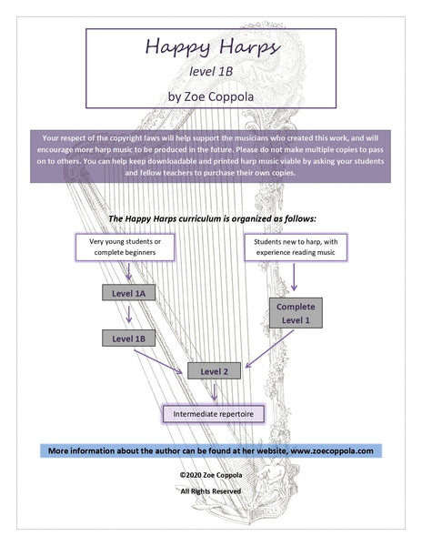 Happy Harps Level 1B - Digital Download