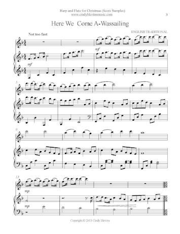 Harp and Flute (for Christmas) - Digital Download