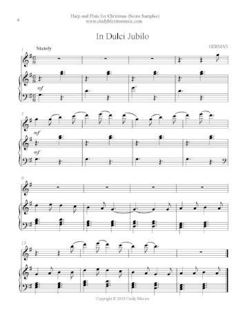 Harp and Flute (for Christmas) - Digital Download