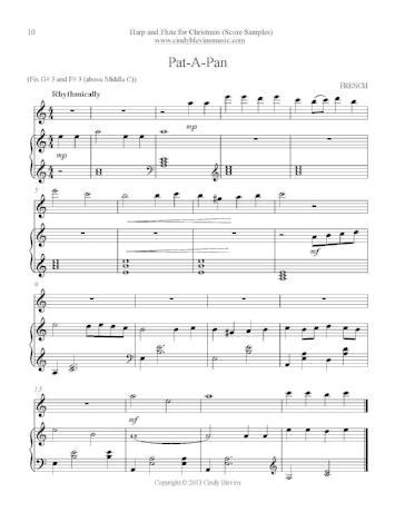 Harp and Flute (for Christmas) - Digital Download