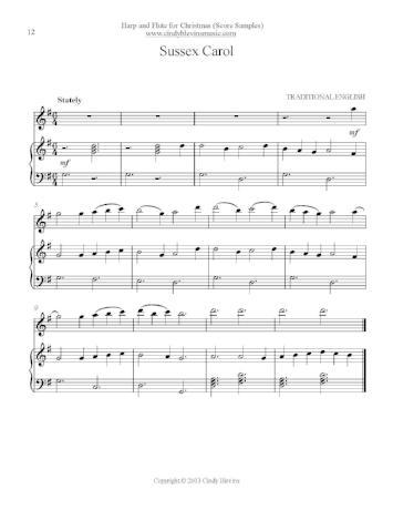 Harp and Flute (for Christmas) - Digital Download