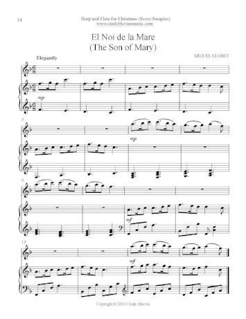 Harp and Flute (for Christmas) - Digital Download