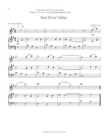 Harp and Flute (PLay Folk Songs)- Digital Download