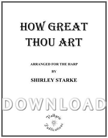 How Great Thou Art (Solo Harp) - Digital Download