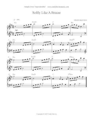 Imponderable for Lap Harp - Digital Download