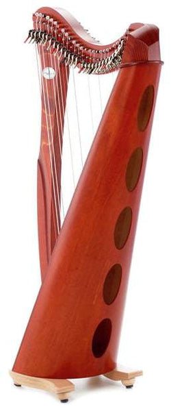 Juno 27 Lever Harp - Mahogany