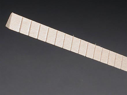 StewMac Kerfed Guitar Linings, Traditional Kerfing, Mahogany StewMac Kerfed Guitar Linings, Traditional Kerfing, Mahogany