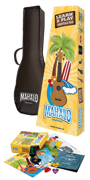 Mahalo Learn 2 Play Soprano Ukulele Pack