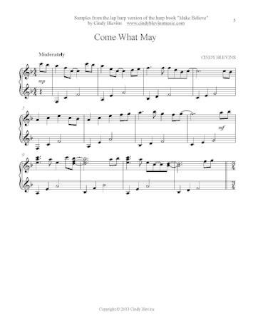 Make Believe, Lap Harp Version