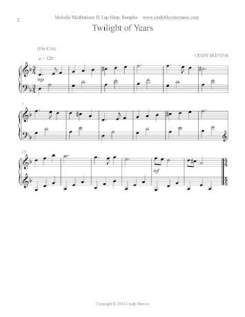 Melodic Meditations for Lap Harp Vol. 2 - Digital Download