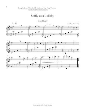 Melodic Meditations for Lap Harp Vol. 1 - Digital Download