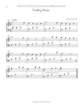 Mood Swings, Lap Harp Version - Digital Download