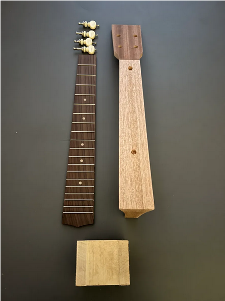 Mahogany Neck and Rosewood Fretboard