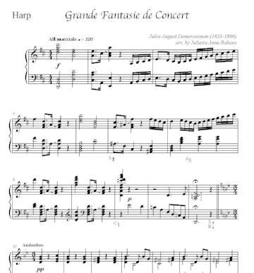 Grande Fantaisie de Concert - Digital Download