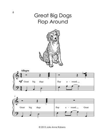 Plucky Bunny's Silly Staff Songs - Digital Download